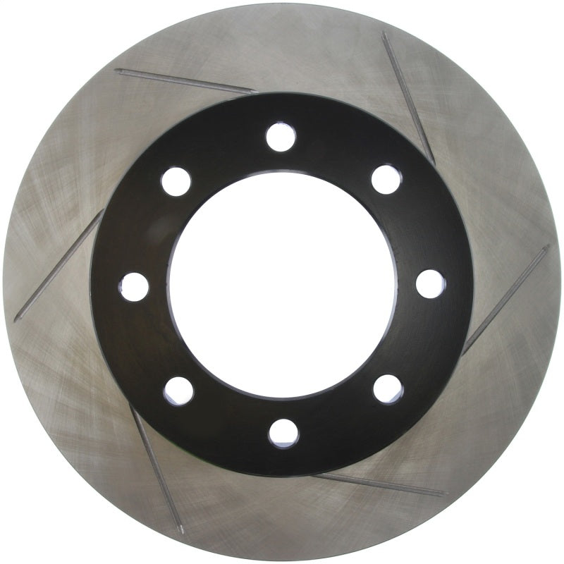 StopTech Power Slot 12-15 Ford F-250/F-350 Front Left Slotted Rotor - eliteracefab.com