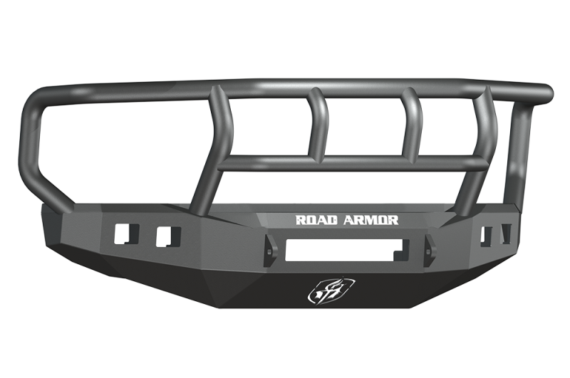 Road Armor 08-10 Ford F-250 Stealth Front Bumper w/Titan II Guard Wide Flare - Tex Blk Road Armor