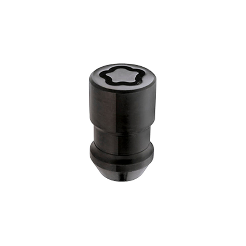 McGard Wheel Lock Nut Set - 5pk. (Cone Seat) M12X1.5 / 3/4 Hex / 1.46in. Length - Black - eliteracefab.com