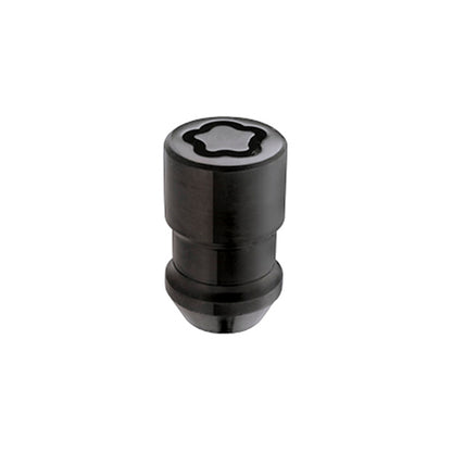 McGard Wheel Lock Nut Set - 5pk. (Cone Seat) M12X1.5 / 3/4 Hex / 1.46in. Length - Black - eliteracefab.com