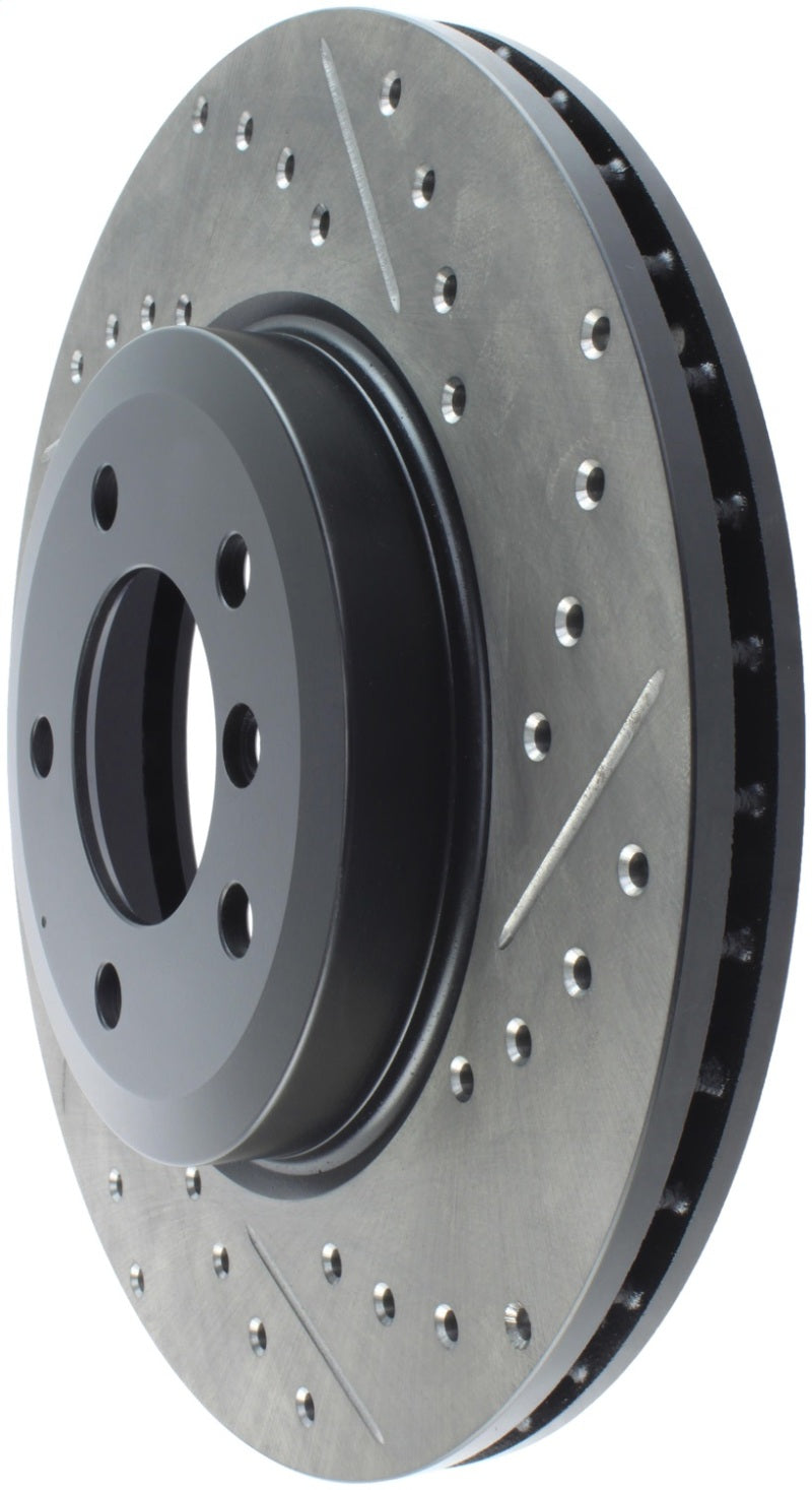 StopTech 06-08 BMW Z4 / 00-07 330 Series (E46/E90) Slotted & Drilled Left Front Rotor Stoptech