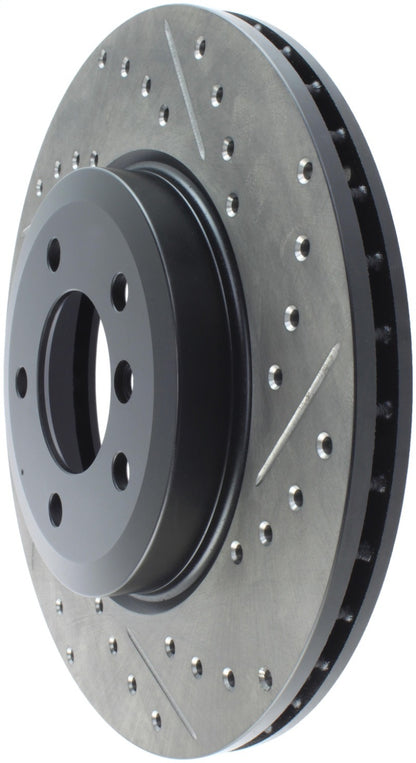 StopTech 06-08 BMW Z4 / 00-07 330 Series (E46/E90) Slotted & Drilled Left Front Rotor Stoptech
