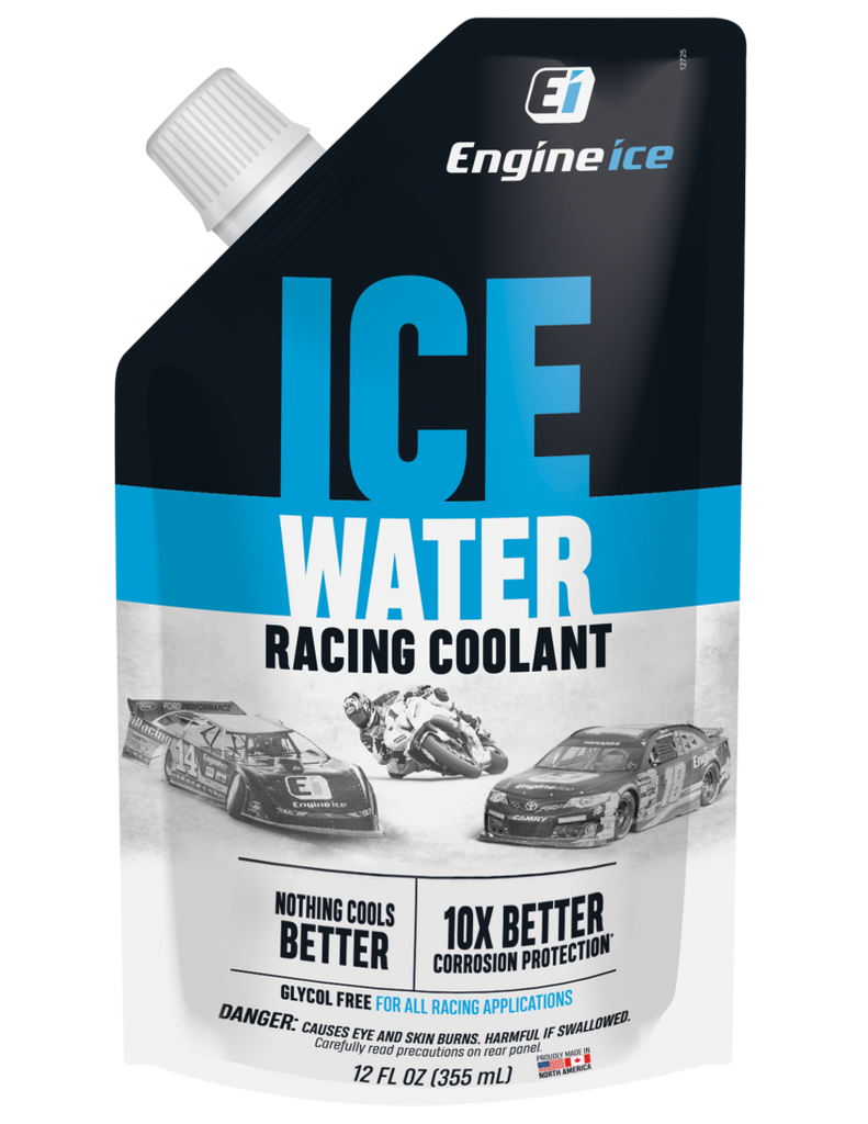 Engine Ice Ice Water Pouch Blue 12oz