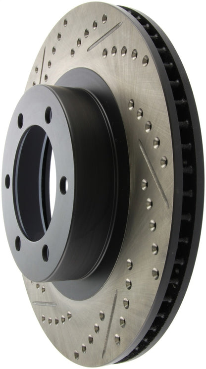 StopTech Slotted & Drilled Sport Brake Rotor Stoptech