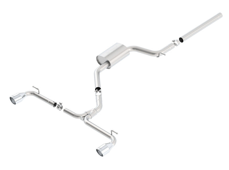 2015-2017 Volkswagen GTI Cat-Back Exhaust System S-Type Part # 140597 - eliteracefab.com