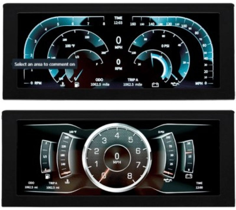 AutoMeter DIGITAL INSTRUMENT DISPLAY; COLOR LCD; PANEL MOUNT; UNIVERSAL - eliteracefab.com