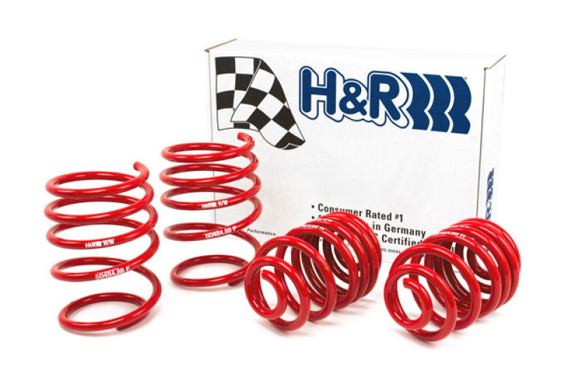 H&R 01-06 BMW 325Ci Cabrio/330Ci Cabrio E46 Race Spring (w/Sport Suspension) - eliteracefab.com