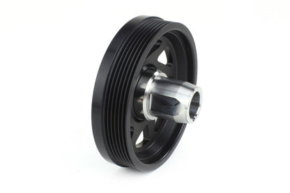 Perrin 19-21 Subaru WRX / 16-18 Forester Lightweight Crank Pulley (FA/FB Engines w/Large Hub) - Blk Perrin Performance