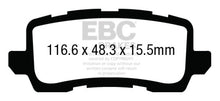 Load image into Gallery viewer, EBC 13+ Acura RLX 3.5 Yellowstuff Rear Brake Pads - eliteracefab.com