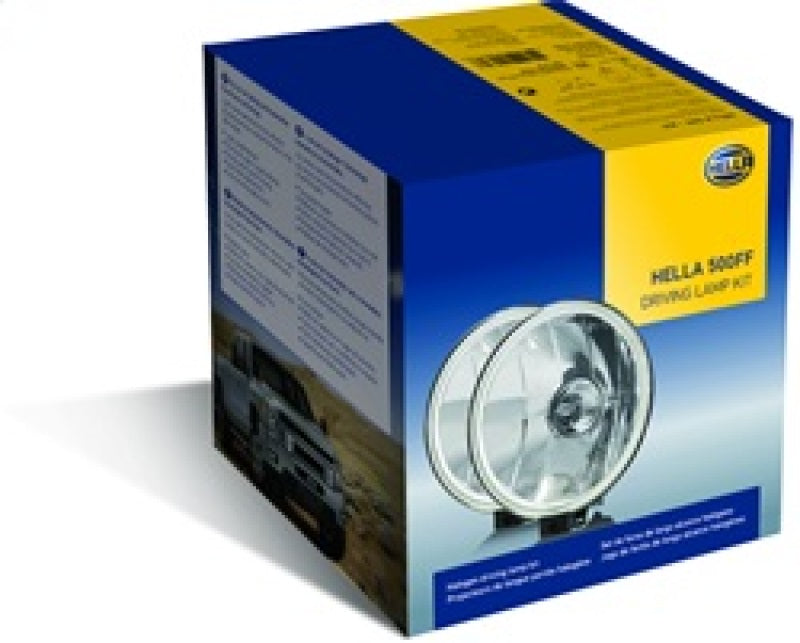 Hella 500FF 12V/55W Halogen Driving Lamp Kit - eliteracefab.com