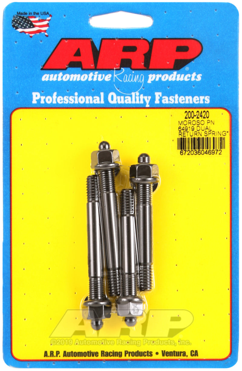 ARP Moroso 64919 Dual Return Spring w/ 1in Spacer Plate Carb Stud Kit ARP