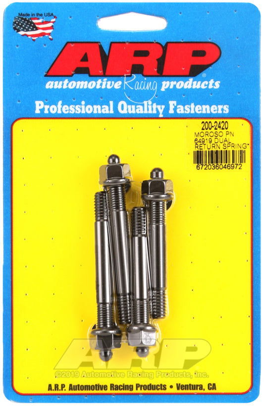 ARP Moroso 64919 Dual Return Spring w/ 1in Spacer Plate Carb Stud Kit ARP