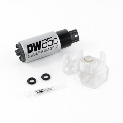 DeatschWerks 265 LPH Compact In-Tank Fuel Pump w/ Set Up Kit 08-15 Mitsu EVO X, 06-13 MazdaSpeed 3/6 - eliteracefab.com