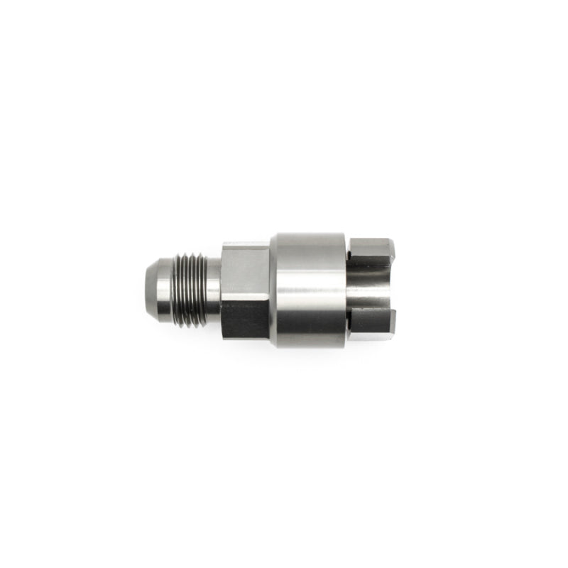 DeatschWerks 6AN Male 3/8in Female EFI Quick Connect Adapter - eliteracefab.com