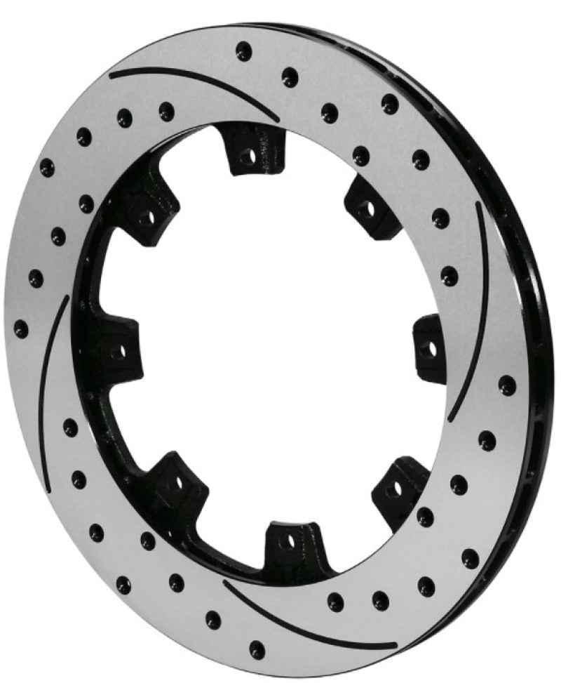 Wilwood Rotor-SRP36 SPC-37-LH-BLK-Drill 12.00 x .810 - 8 on 7.00in Wilwood