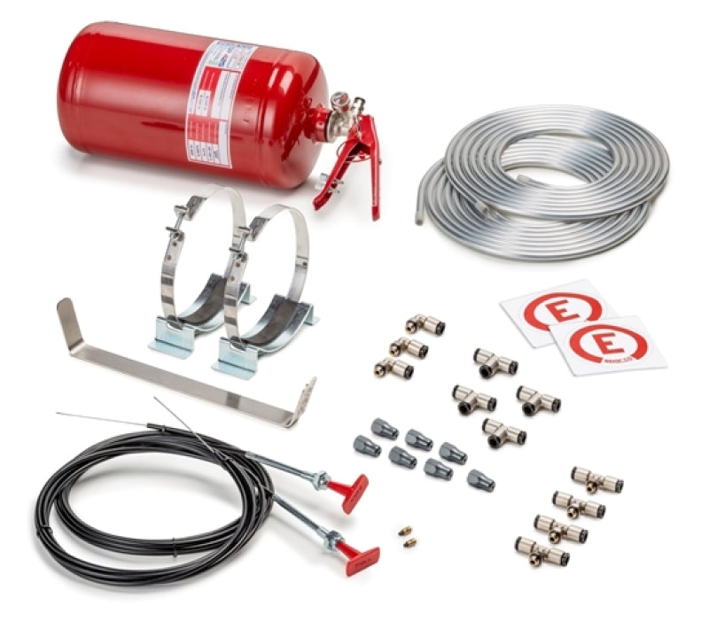 Sparco 4.25 Liter Mechanical Steel Extinguisher System - eliteracefab.com