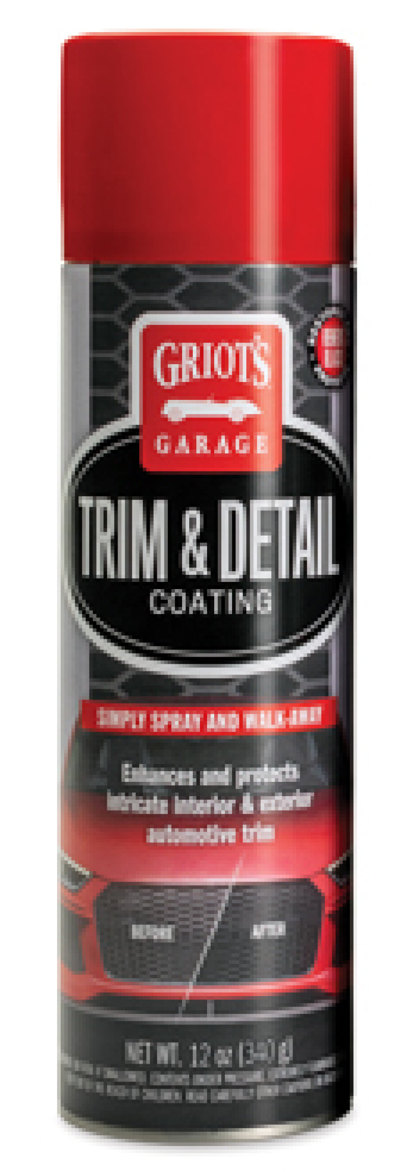 Griots Garage Trim & Detail Aerosol - 12oz - eliteracefab.com