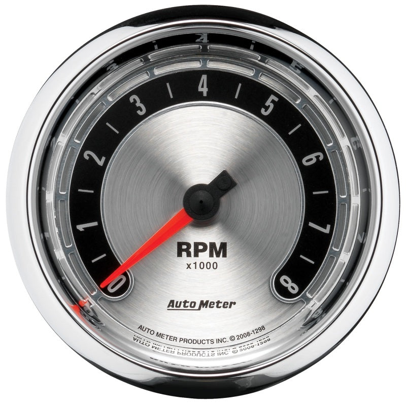 Autometer American Muscle Gauge Kit 6 Pc Chevelless/Monte 70-72 Tach/Mph/Fuel/Oilp/Wtmp/Volt 7025