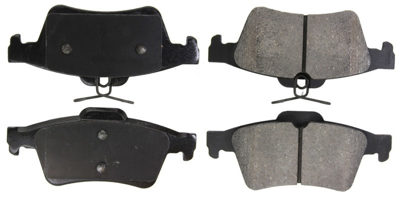 STOPTECH PERFORMANCE 07-09 MAZDASPEED3 / 06-07 MAZDASPEED6 / 06-07 MAZDA3 REAR BRAKE PADS, 309.10950 - eliteracefab.com