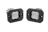 Diode Dynamics Stage Series C1 LED Pod - White SAE Fog Flush WBL (Pair)