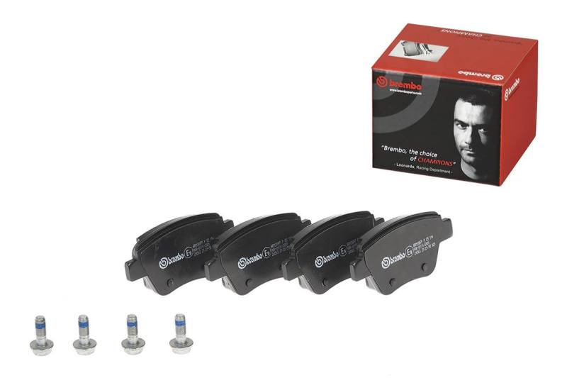 Brembo 10-13 Audi A3 Prem. Low-Met OE Equivalent Pad - Rear Brembo OE