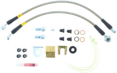 StopTech 06-10 Jeep Grand Cherokee (all) Stainless Steel Rear Brake Lines - eliteracefab.com