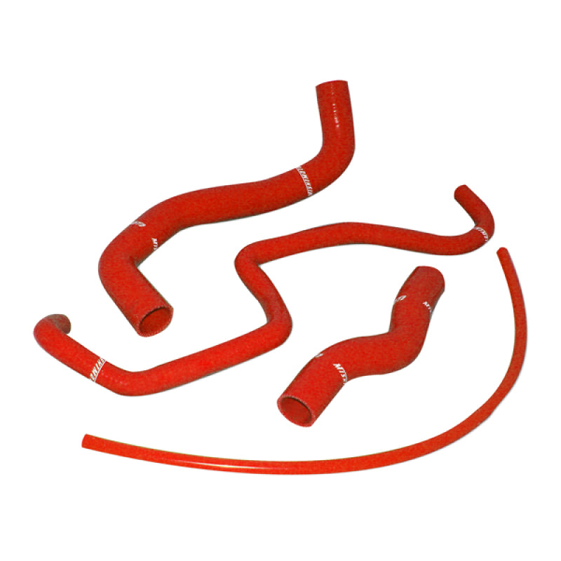 Mishimoto 03-06 Nissan 350Z Red Silicone Hose Kit - eliteracefab.com