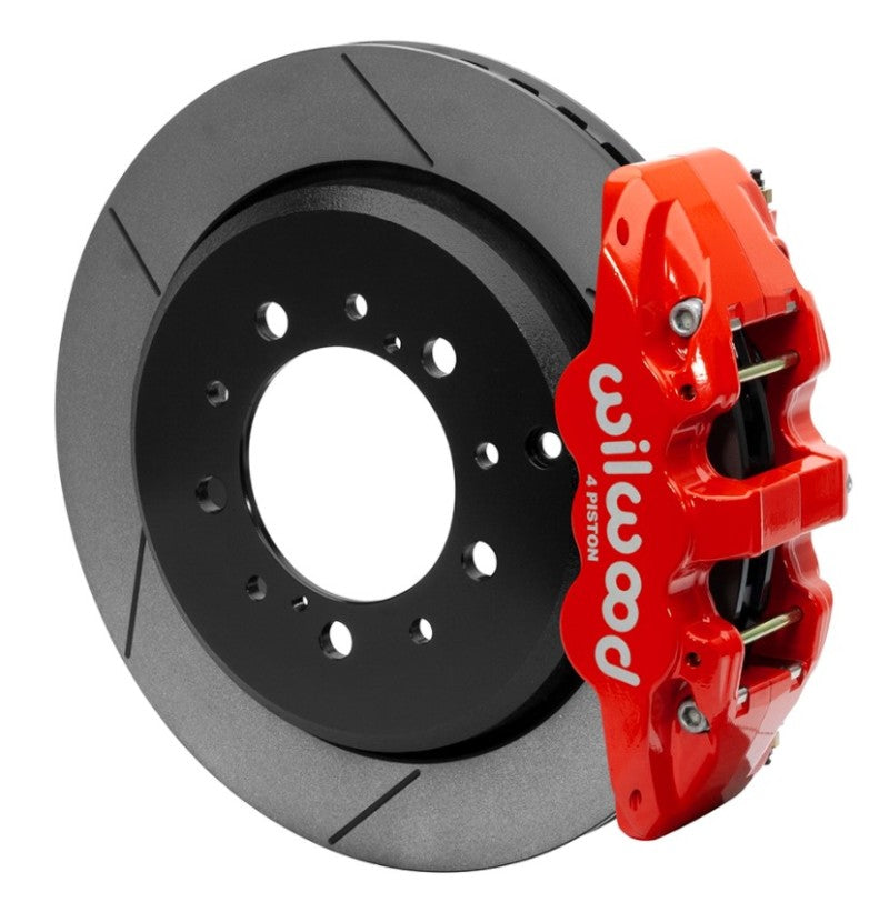 Wilwood AERO6 Rear Brake Kit 14.5in 2016-2018 Toyota Land Cruiser (J200) w/ Lines - Red Wilwood