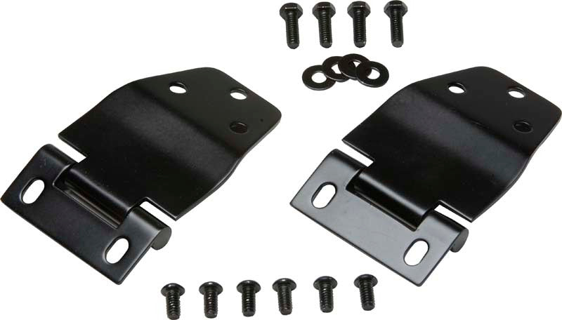 Kentrol 77-86 Jeep CJ7 Hardtop Liftgate Hinge Pair - Powdercoat Black - eliteracefab.com