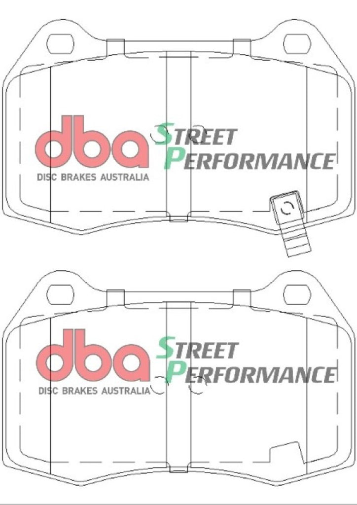 DBA Street Performance Front Brake Pads - DB1520SP