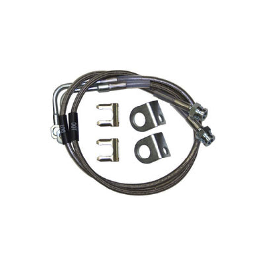 Synergy 07-18 Jeep Wrangler JK/JKU Extended Front/Rear DOT Approved Brake Line Kit - eliteracefab.com