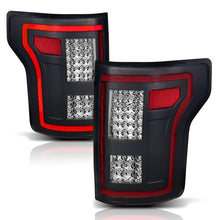 Load image into Gallery viewer, ANZO 15-17 Ford F-150 LED Taillights Black w/ Sequential - eliteracefab.com