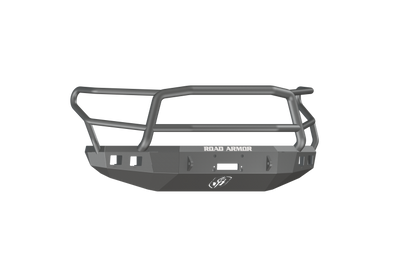 Road Armor 14-20 Toyota Tundra Stealth Front Winch Bumper w/Lonestar Guard - Tex Blk Road Armor