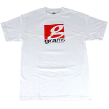 Load image into Gallery viewer, Grams Performance and Design Logo White T-Shirt - M