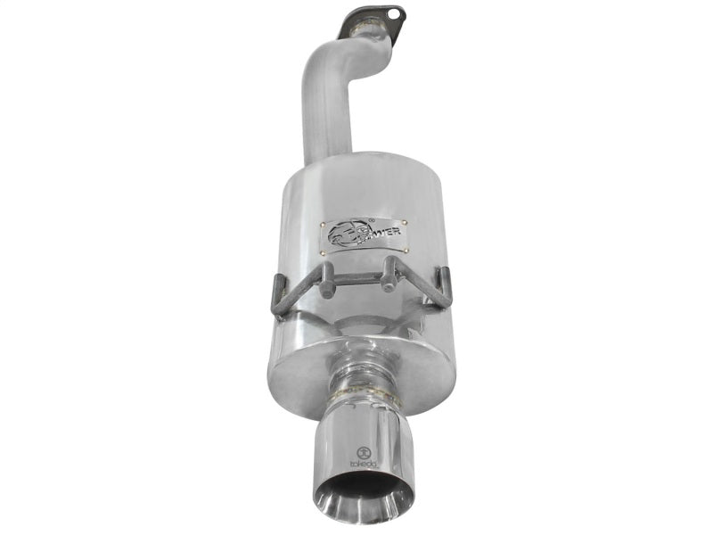 aFe Takeda Exhaust 2.5in Dia 304SS Axle-Back w/Polished Tip 06-11 Honda Civic EX Sedan L4 1.8L - eliteracefab.com