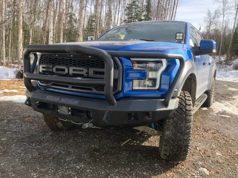 Road Armor 17-20 Ford Raptor Stealth Front Bumper w/Lonestar Guard - Tex Blk Road Armor