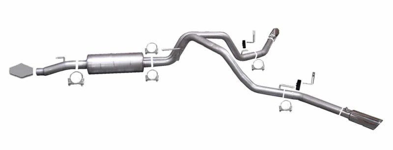 Gibson 05-08 Ford F-150 FX4 5.4L 2.5in Cat-Back Dual Extreme Exhaust - Stainless Gibson