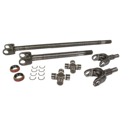 Yukon Chromoly Front Axle Kit for Dana 30 Both Sides 30 Spline 733X U-Joints Yukon Gear & Axle