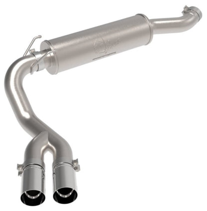 aFe POWER Rebel Series 3.5in SS Cat Back Exhaust w/Pol Tips 19-21 RAM V8-6.4L Hemi aFe