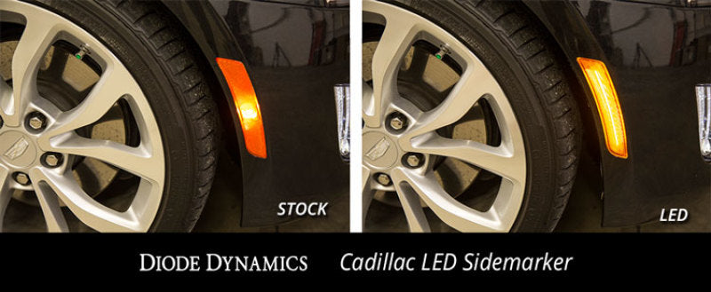 Diode Dynamics 14-19 Cadillac ATS Cadillac ATS LED Sidemarkers (Pair) Smoked