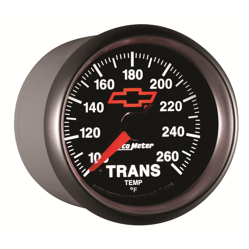 Autometer Full Sweep Electric 52mm 100-260 Deg. F Transmission Temprature Gauge 3657-00406
