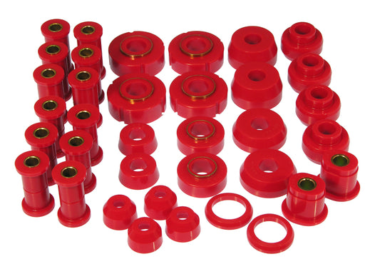 Prothane Total Vehicle Suspension Bushing Kit for 1966–1979 Ford Full-Size Truck 2WD F100, F150, Red – 6-2020