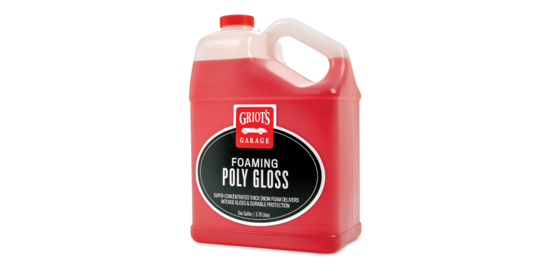 Griots Garage FOAMING POLY GLOSS - 1 Gallon - eliteracefab.com