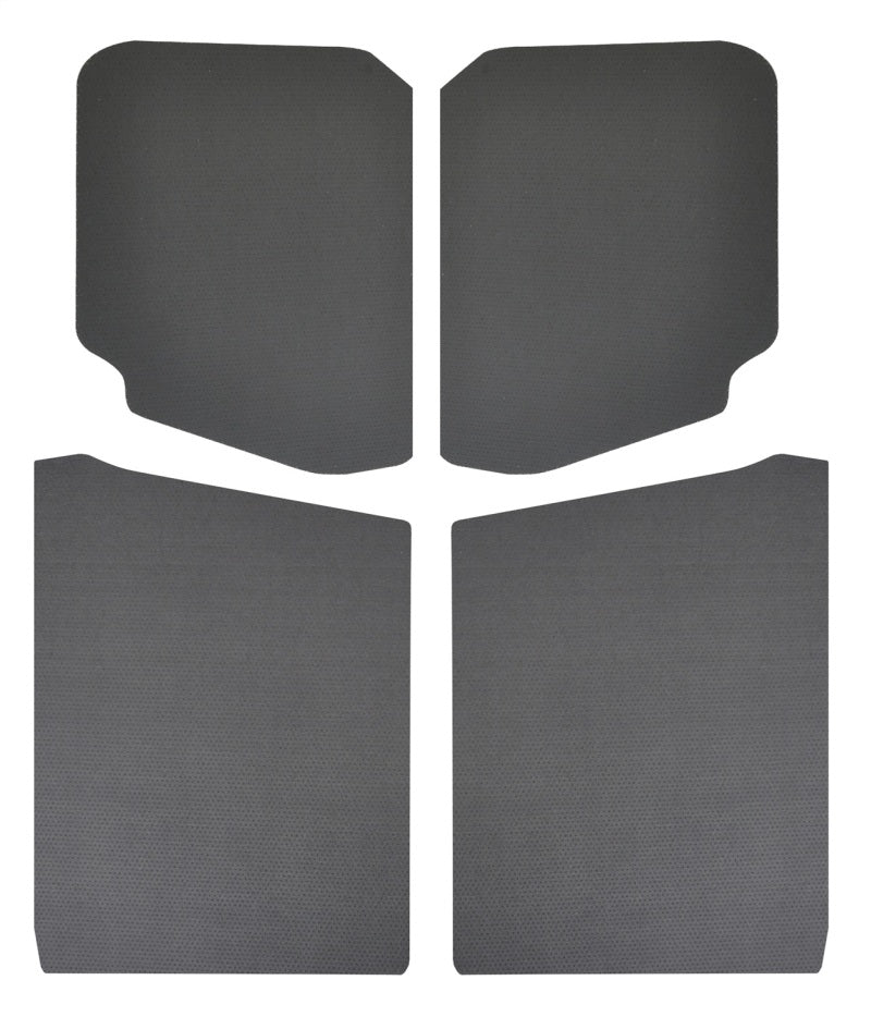 DEI 18-23 Jeep Wrangler JL 2-Door Boom Mat Headliner - 5 Piece - Gray Leather Look DEI