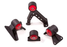 Load image into Gallery viewer, Innovative 07-13 Mitsubishi Evolution 4B11T Black Steel Mounts 85A Bushings