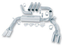 Load image into Gallery viewer, Borla 84-92 Chevrolet Camaro / Pontiac Trans Am 5.0L/5.7L V8 3in Adj SS Cat-Back Exhaust w/ Adapters - eliteracefab.com