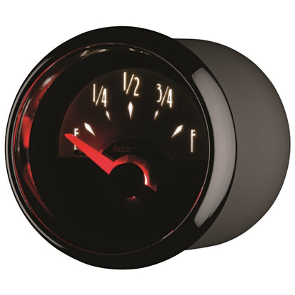 AutoMeter Gauge Fuel Level 2-1/16in. 240 Ohm(e) to 33 Ohm(f) Elec Cruiser 1117