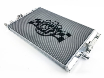 CSF 2015+ Mercedes Benz C63 AMG (W205) Front Mount Heat Exchanger w/Rock Guard - eliteracefab.com