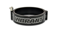 Load image into Gallery viewer, Vibrant 4in HD Quick Release Clamp w/Pin - Anodized Black - eliteracefab.com