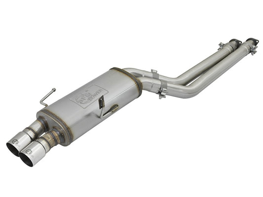 aFe MACHForce XP Exhausts 2.5in SS Cat-Back w/ Polished Tips 96-99 BMW M3 L6 3.2L - eliteracefab.com